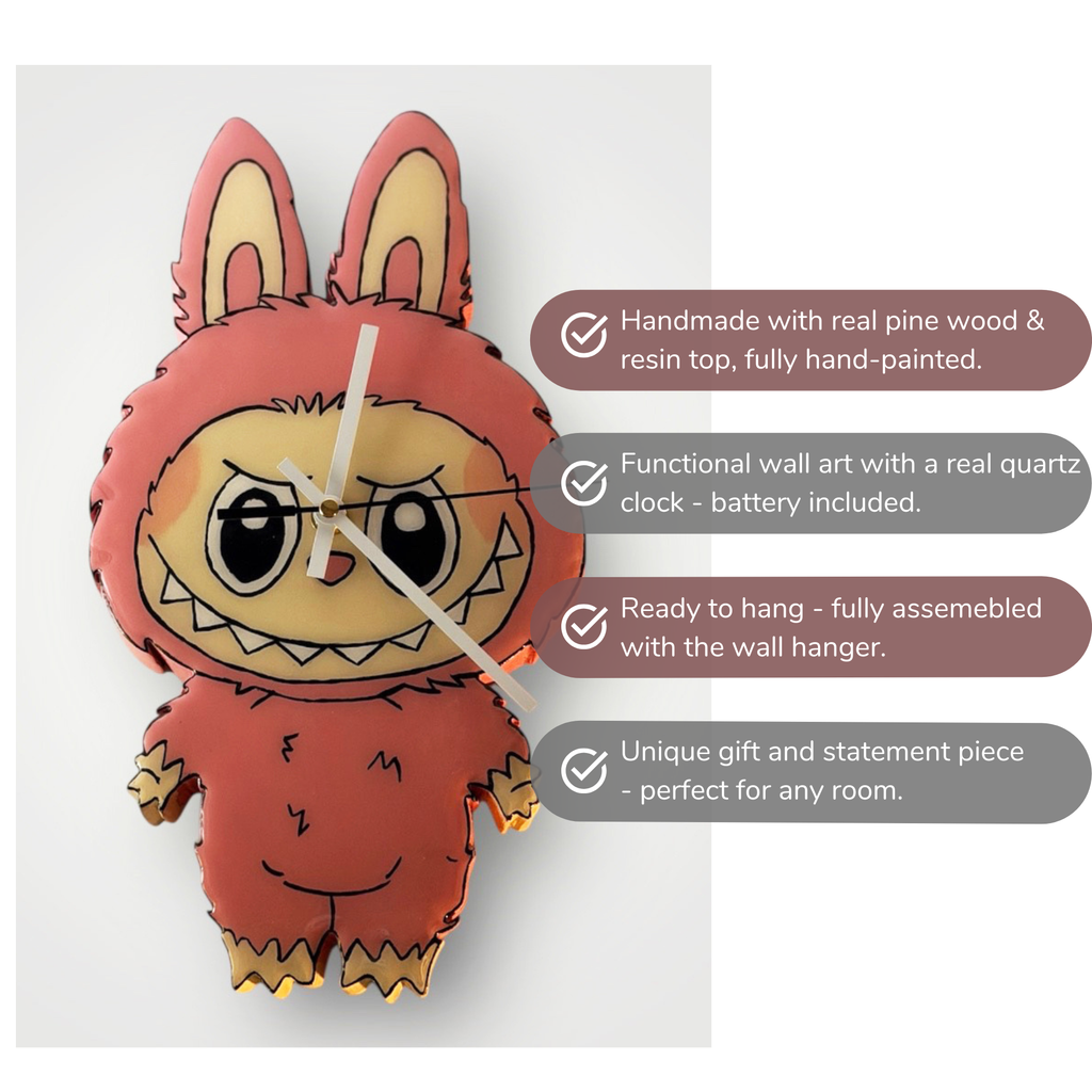 Cute Pink Fantasy Monster