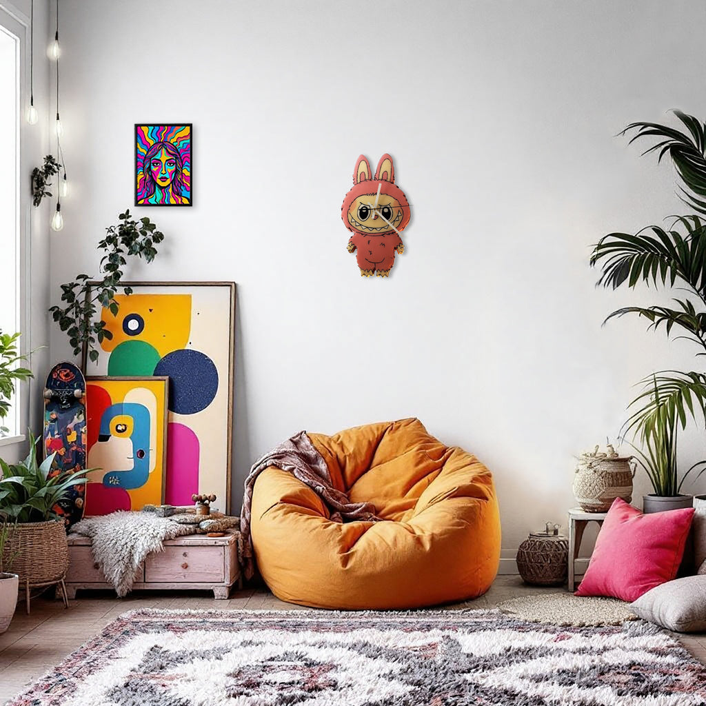 Cute Pink Fantasy Monster